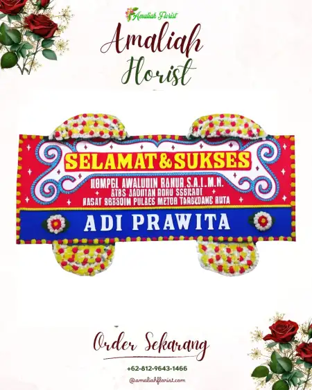 Papan Bunga Ucapan Selamat Beti